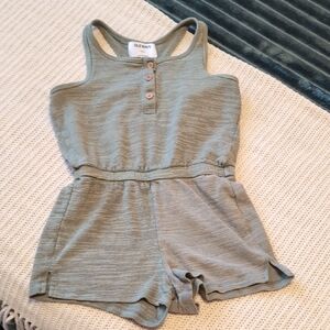 Old Navy Kids Sage Green Romper Size S